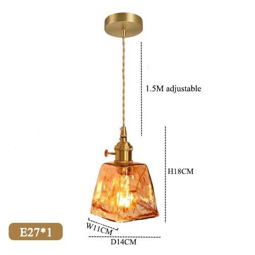 Shop 0 A Vintage Glass Pendant Lights For Kitchen Island Dining Table Hanging Lamps For Ceiling Bedroom Bedside Suspension Luminaire Mademoiselle Home Decor
