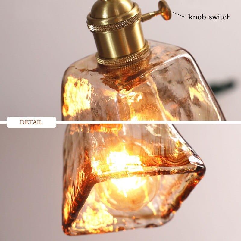 Shop 0 Vintage Glass Pendant Lights For Kitchen Island Dining Table Hanging Lamps For Ceiling Bedroom Bedside Suspension Luminaire Mademoiselle Home Decor