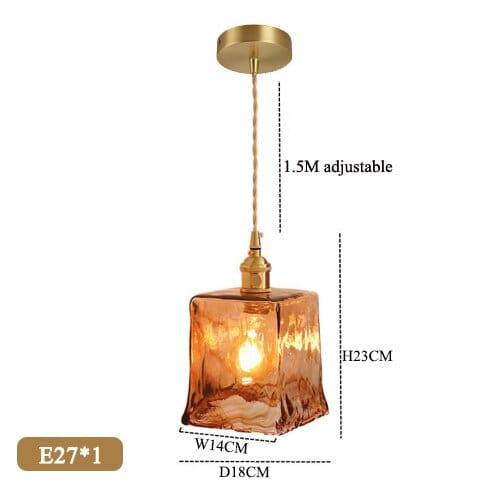 Shop 0 D Vintage Glass Pendant Lights For Kitchen Island Dining Table Hanging Lamps For Ceiling Bedroom Bedside Suspension Luminaire Mademoiselle Home Decor