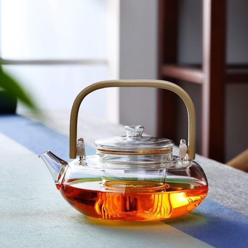 Shop 0 800ML Fiate Borosilicate Teapot Mademoiselle Home Decor
