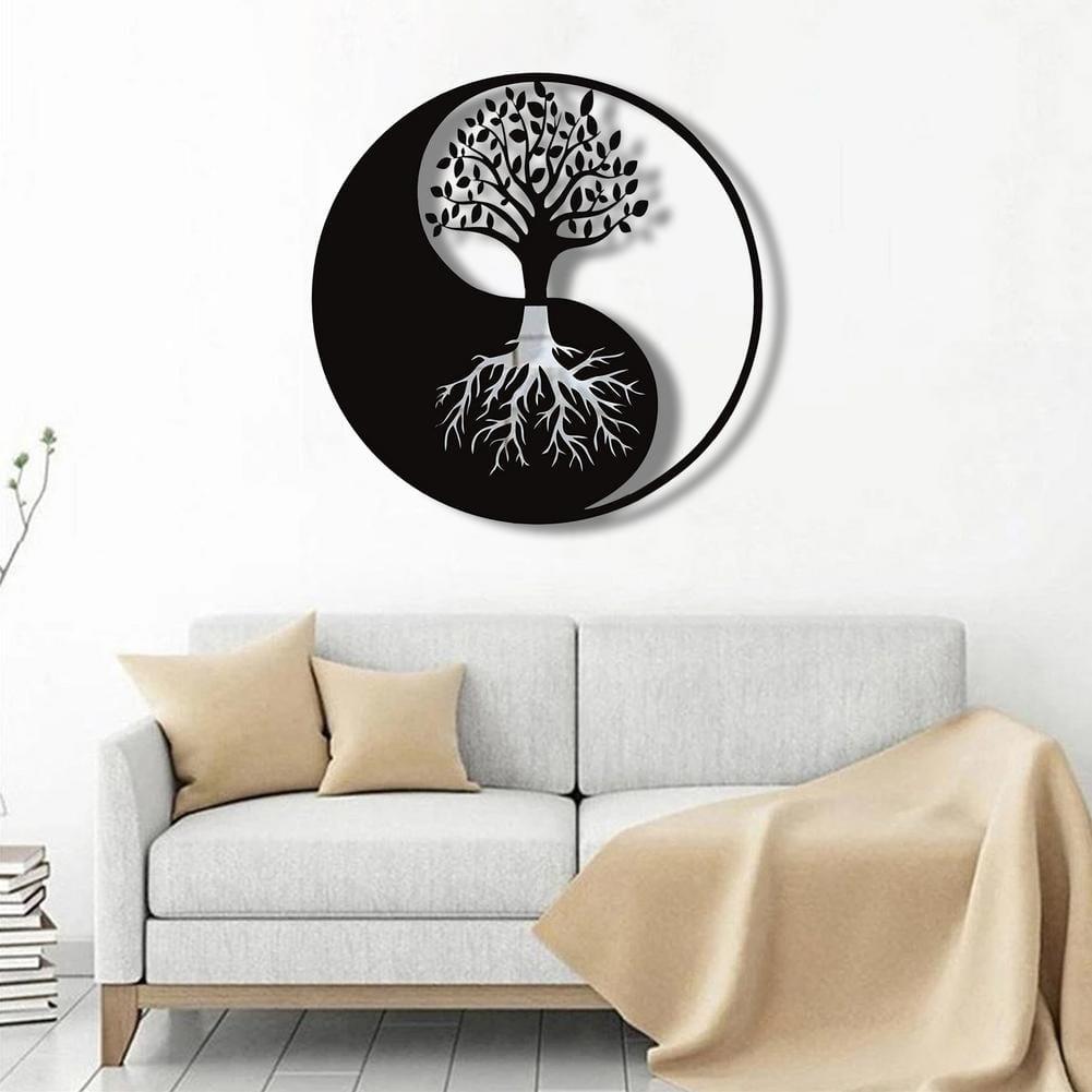 Shop 0 Tree of Life Mental Wall Decoration Home Decor Living Room Bedroom Tree Silhouette Wall Art Removable Wall Hang Ornament Mademoiselle Home Decor