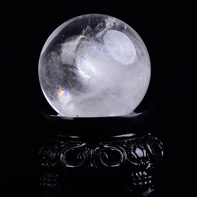 Shop 0 white quartz / 25-30mm 1PC Natural Dream Amethyst Ball Polished Globe Massaging Ball Reiki Healing Stone Home Decoration Exquisite Gifts Souvenirs Gift Mademoiselle Home Decor