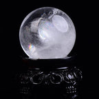 Shop 0 white quartz / 25-30mm 1PC Natural Dream Amethyst Ball Polished Globe Massaging Ball Reiki Healing Stone Home Decoration Exquisite Gifts Souvenirs Gift Mademoiselle Home Decor