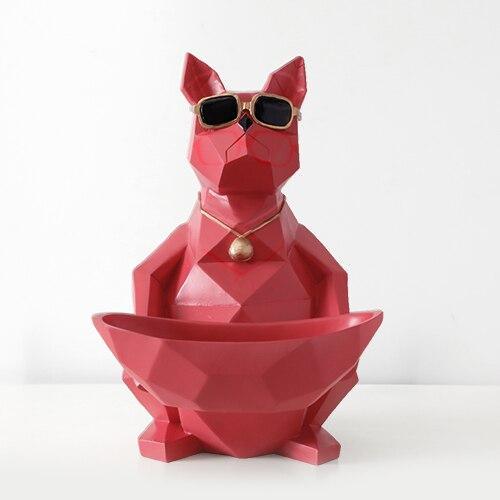 Shop 200042147 d / 21.5x32.5cm Frenchie Organiser Mademoiselle Home Decor