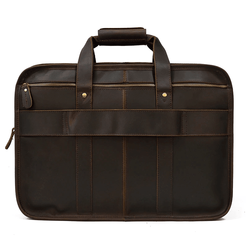 Shop 0 Galliano Dark Brown Briefcase Mademoiselle Home Decor