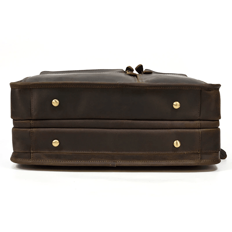 Shop 0 Galliano Dark Brown Briefcase Mademoiselle Home Decor