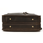 Shop 0 Galliano Dark Brown Briefcase Mademoiselle Home Decor