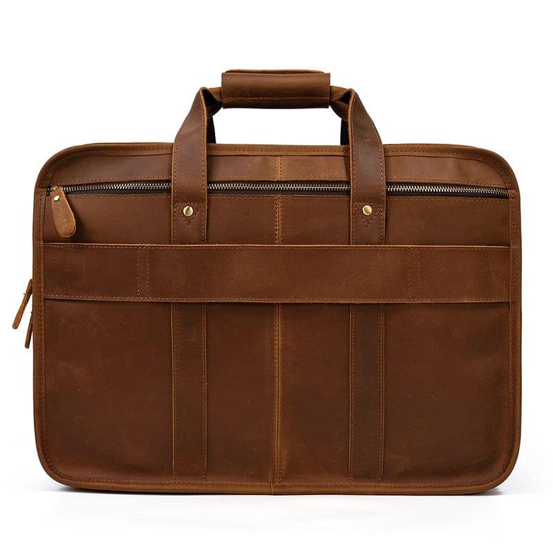 Shop 0 Galliano Tan Briefcase Mademoiselle Home Decor