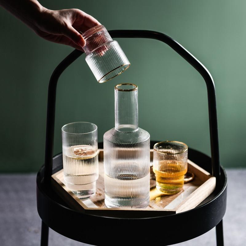 Shop 100003293 Galore Glass Jug Set Mademoiselle Home Decor