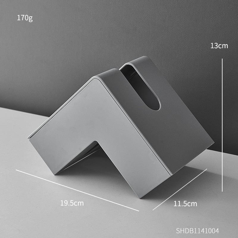 Shop 0 Gray Tissue Box Holder Toilet Paper Holder Living Room Decoration Bathroom Toilet Paper Holder Car Tissue Holder Kitchen Home Storage Mademoiselle Home Decor