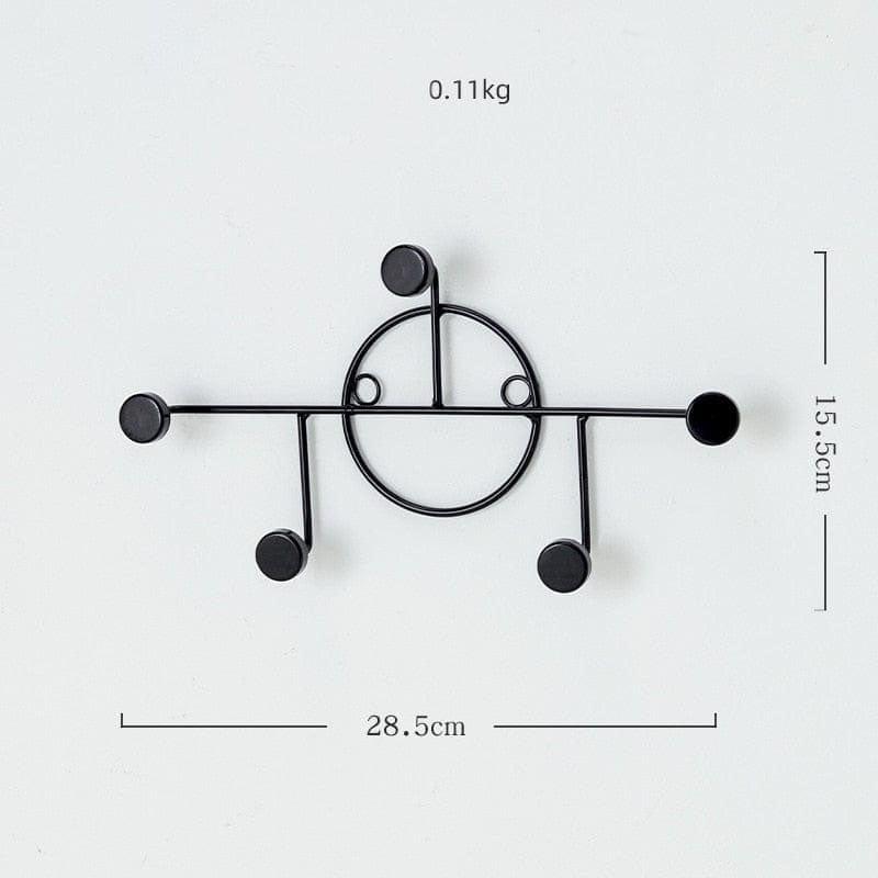 Shop 0 Round black S Gereom Wall Hook Mademoiselle Home Decor
