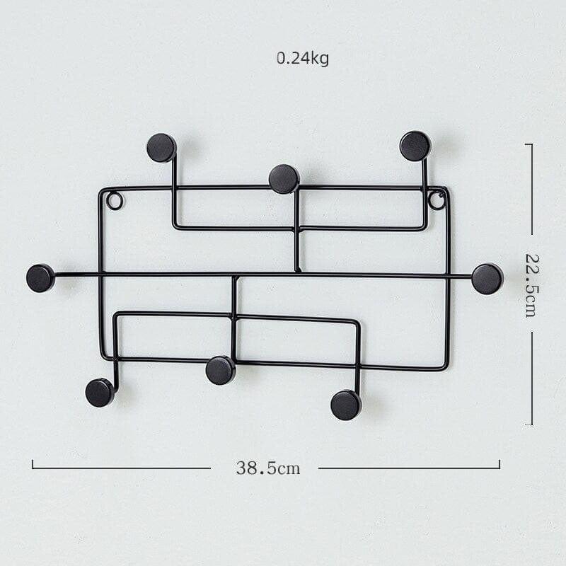 Shop 0 Square black L Gereom Wall Hook Mademoiselle Home Decor