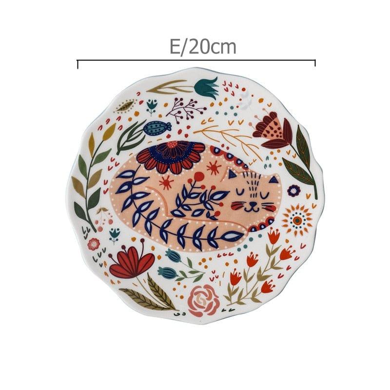 Shop 0 E Ginko Plate Mademoiselle Home Decor