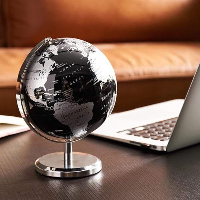 Shop Silver Globe Mademoiselle Home Decor