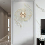 Shop 0 Large Luxury Gold Modern Design Wall Clock Electronic Europe Style Wall Clock Living Room Orologio Da Parete Home Decoration Mademoiselle Home Decor