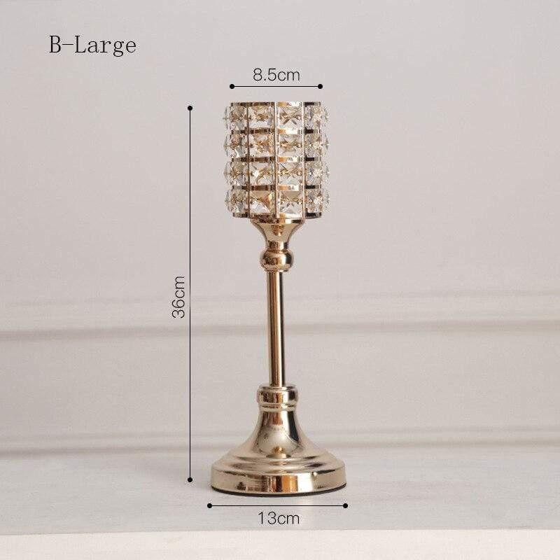 Shop 0 B-Large Grand Candle Holder Mademoiselle Home Decor