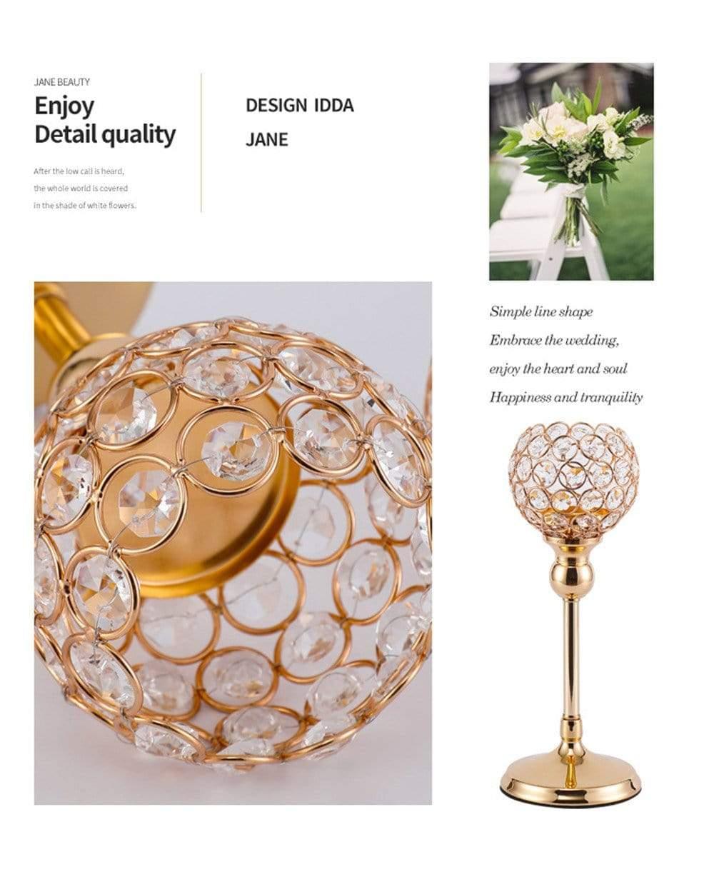 Shop 0 Grand Candle Holder Mademoiselle Home Decor