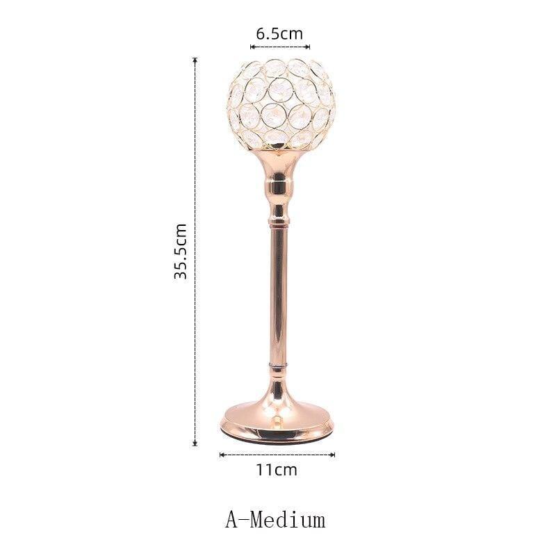 Shop 0 A-Medium Grand Candle Holder Mademoiselle Home Decor