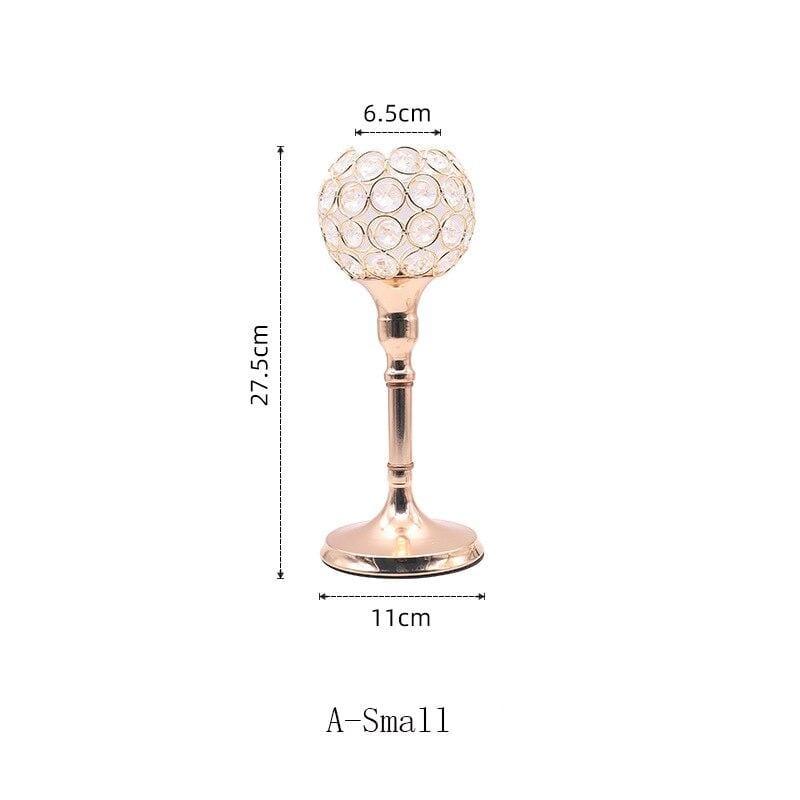 Shop 0 A-Small Grand Candle Holder Mademoiselle Home Decor