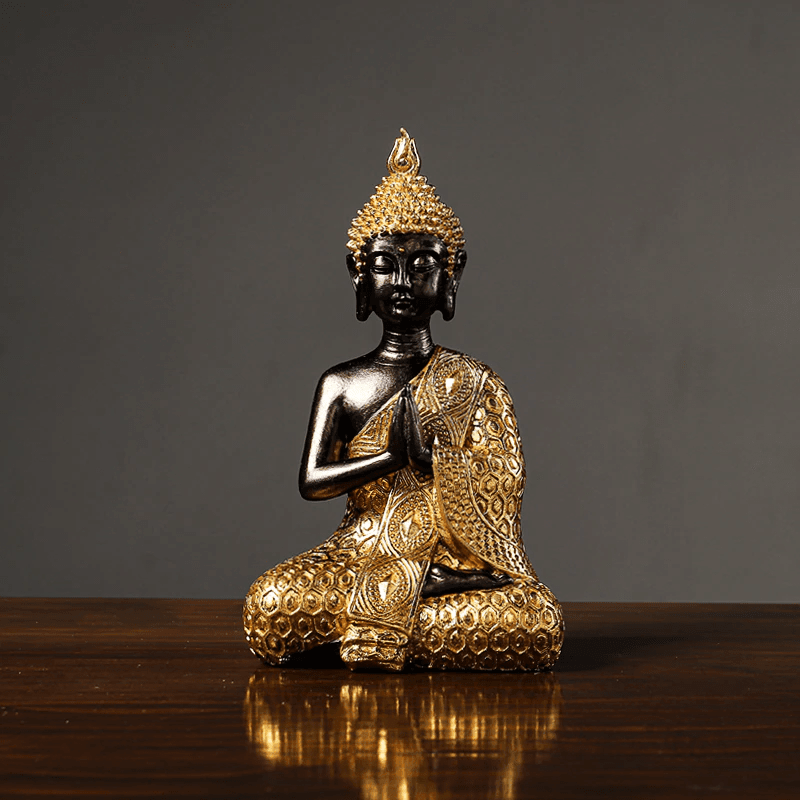 Shop 0 Grateful Buddha Sculpture Mademoiselle Home Decor