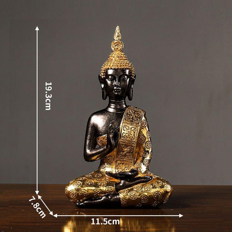 Shop 0 A Grateful Buddha Sculpture Mademoiselle Home Decor