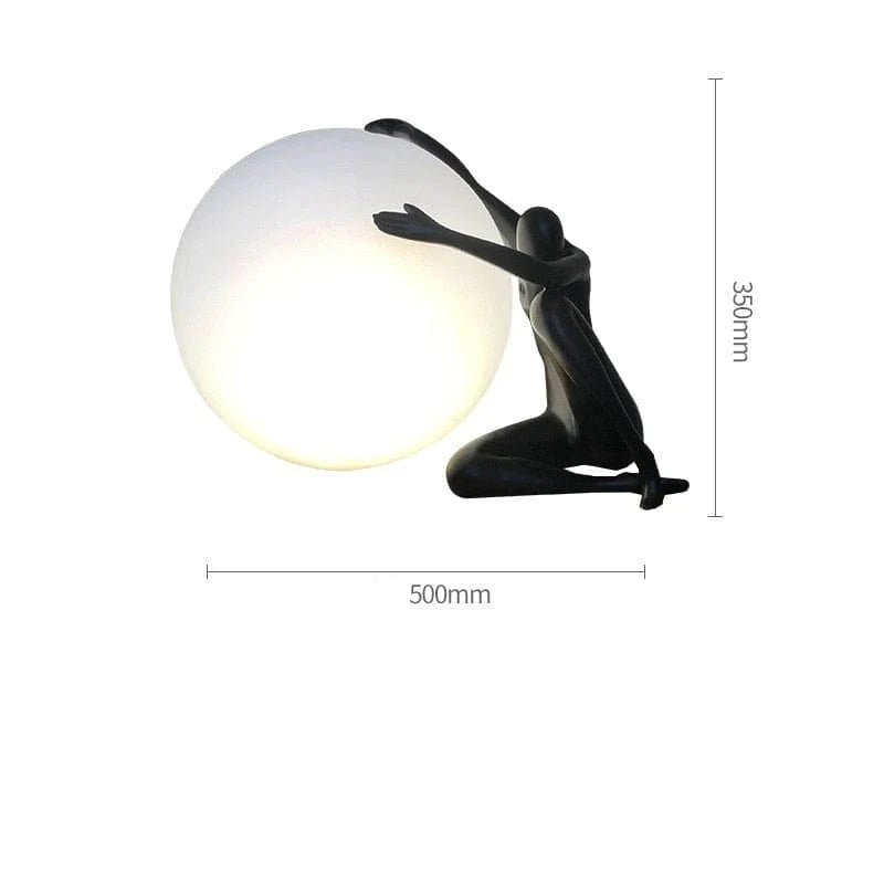 Shop 0 Black / Warm White Growth Lamp Mademoiselle Home Decor