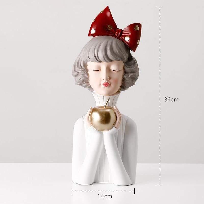 Shop 200044142 White Hana Sculpture Mademoiselle Home Decor