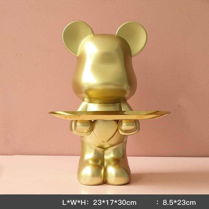 Shop 0 Gold Harlem Organiser Mademoiselle Home Decor