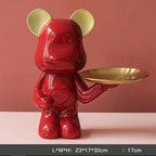 Shop 0 Red Harlem Organiser Mademoiselle Home Decor