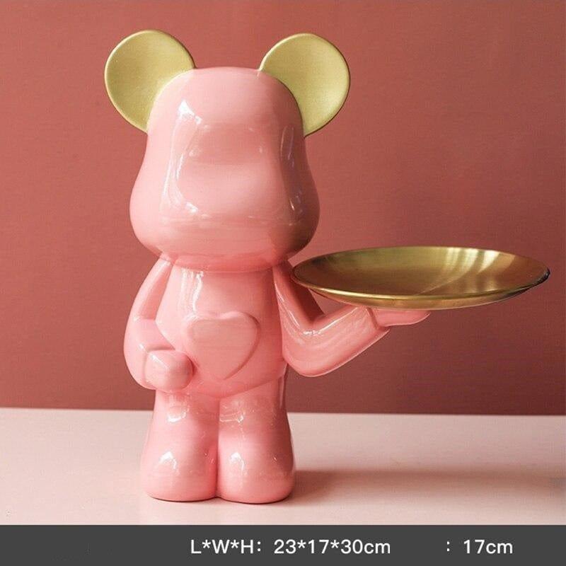 Shop 0 Pinky heart Harlem Organiser Mademoiselle Home Decor