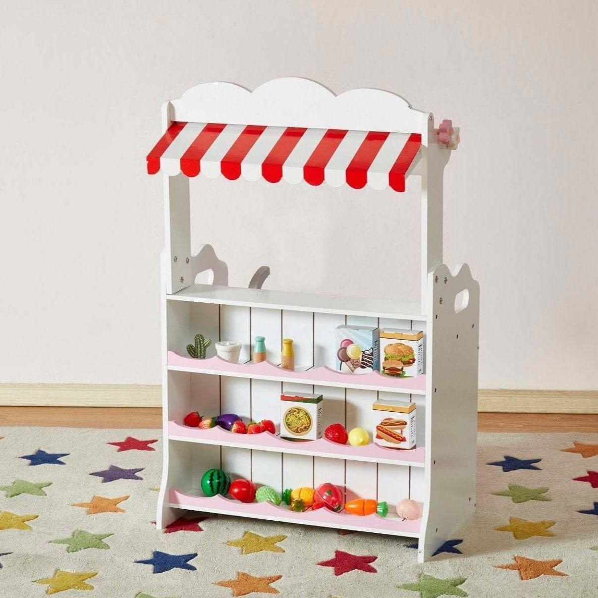 Shop Harper Kitchen and Market Stall Playset Mademoiselle Home Decor