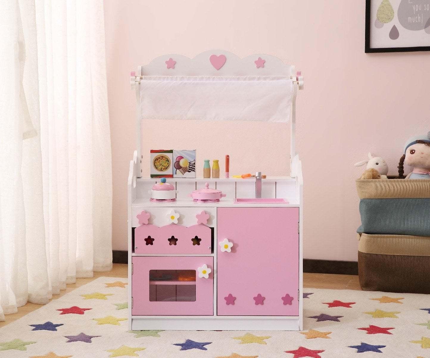 Shop Harper Kitchen and Market Stall Playset Mademoiselle Home Decor