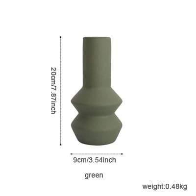 Shop 200001438 khaki Harriet Vases Mademoiselle Home Decor