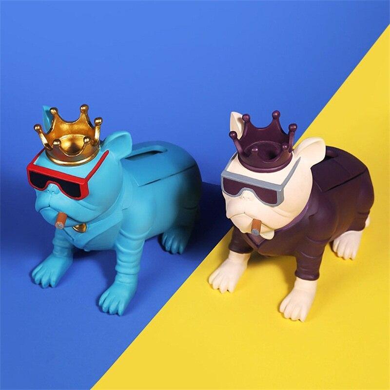 Shop 0 New Resin Sunglasses  Cool Dog Statue Creative abstract Sculpture Home Office Desk Decor Birthday Gift Decoration Mademoiselle Home Decor