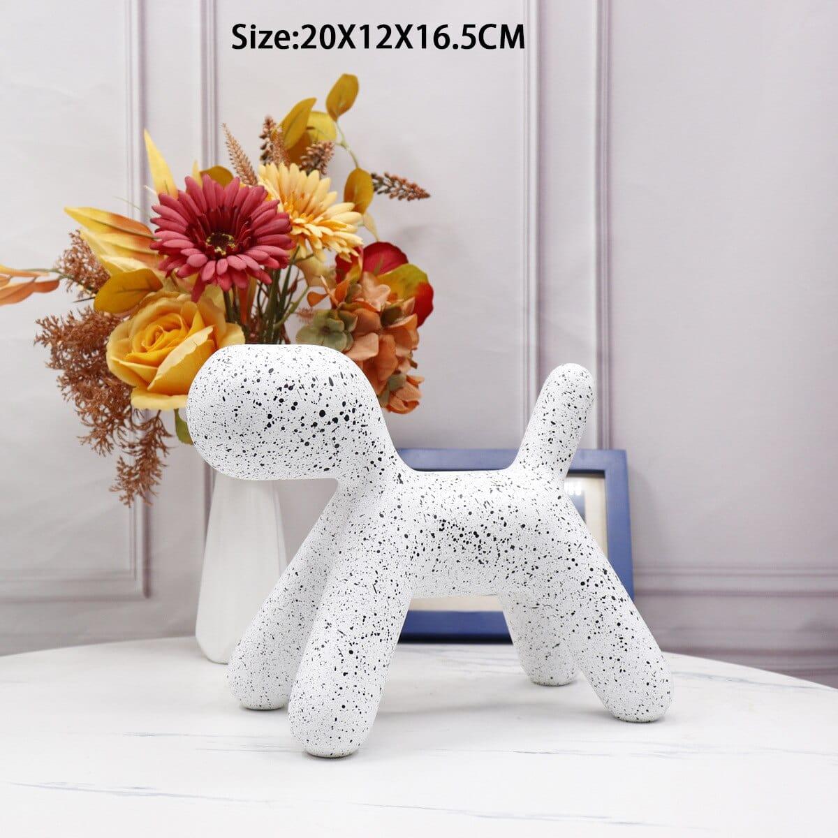 Shop 0 Style 3(resin) Nordic Luxury Doberman Ceramic Statue Electroplating Home Crafts Desktop Art Ornaments Desktop Porch TV Cabinet Soft Decorations Mademoiselle Home Decor