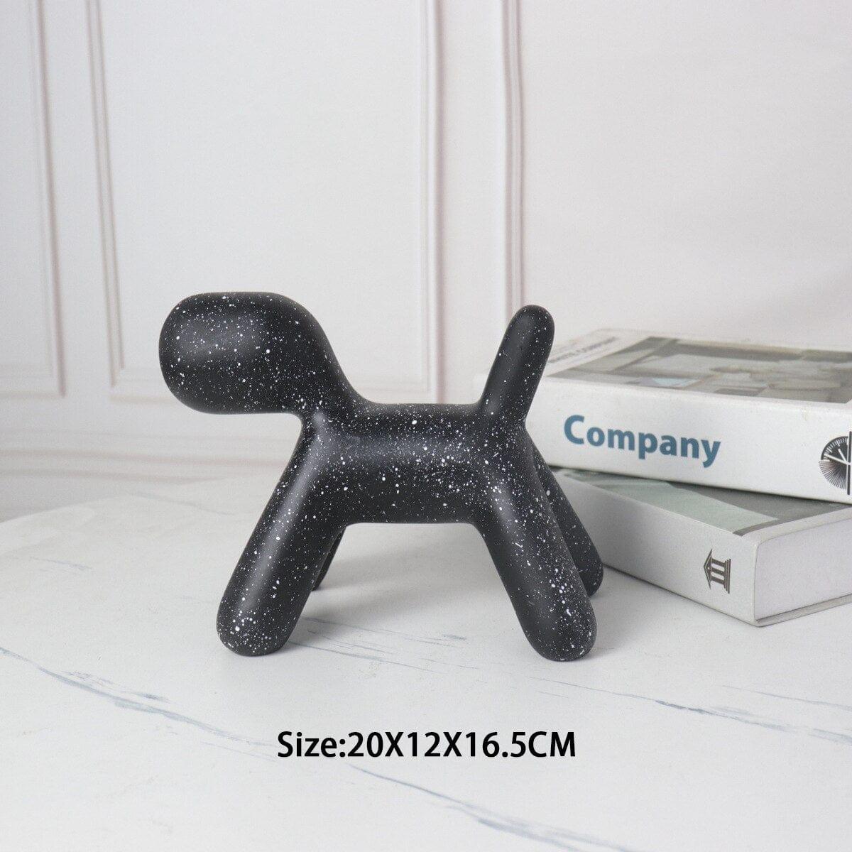 Shop 0 Style 1(resin) Nordic Luxury Doberman Ceramic Statue Electroplating Home Crafts Desktop Art Ornaments Desktop Porch TV Cabinet Soft Decorations Mademoiselle Home Decor