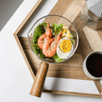 Shop 0 400ml/600ml Glass Pot With Wooden Handle Cooking Heating Milk Soup Porridge Pot Household Open Fire Kitchen Cookware Clay Pot Mademoiselle Home Decor