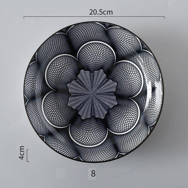 Shop 0 Helios Plate (3pcs) Mademoiselle Home Decor