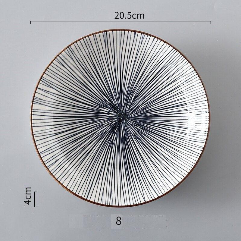 Shop 0 Helios Plate (3pcs) Mademoiselle Home Decor