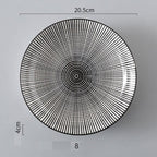 Shop 0 8 - 3Pcs / 8 inch Helios Plate (3pcs) Mademoiselle Home Decor