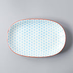 Shop 0 17 / 10 inches 10 Inch Ceramic Fish Plate Oval Dinnet Dish Underglaze Color Porcelain Tableware CZY-B1021 Mademoiselle Home Decor