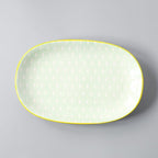 Shop 0 1 / 10 inches 10 Inch Ceramic Fish Plate Oval Dinnet Dish Underglaze Color Porcelain Tableware CZY-B1021 Mademoiselle Home Decor