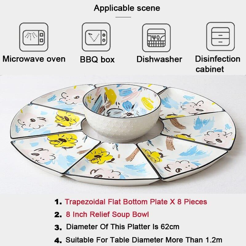 Shop 0 2 Hercules Plate (8pcs) Mademoiselle Home Decor