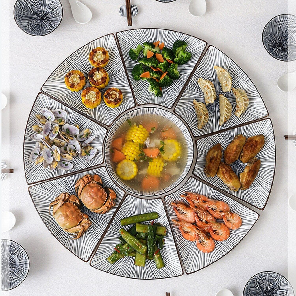 Shop 0 Hercules Plate (8pcs) Mademoiselle Home Decor