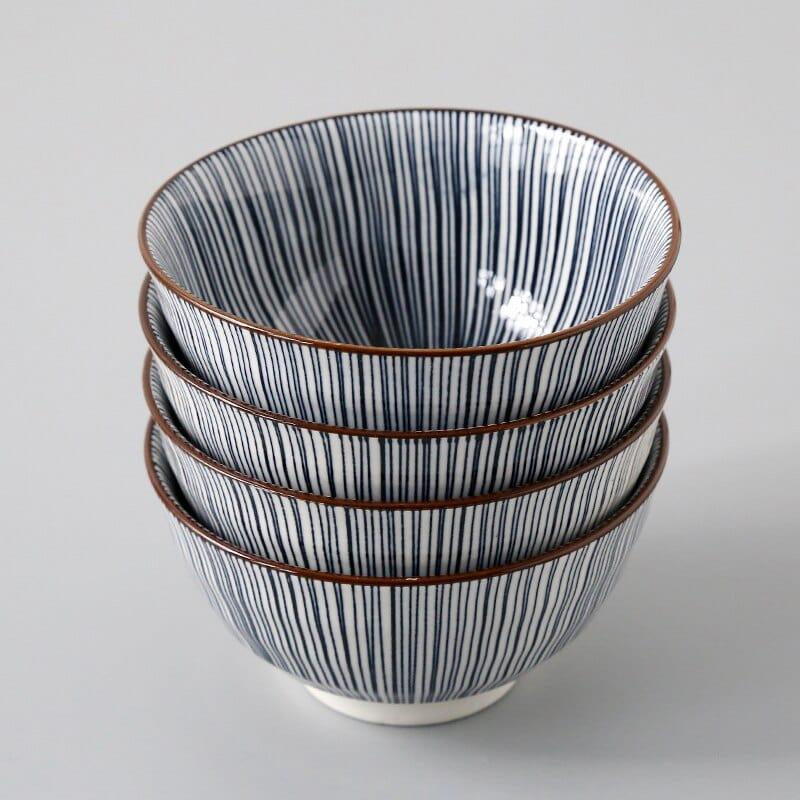 Shop 0 15 / 4.5 inch Hestia Bowl (4pcs) Mademoiselle Home Decor
