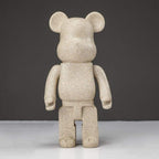 Shop 0 Home Decoration 28Cm Bearbrick 400% Be@rbrick Games New Year's Gift Tide Play Model Plating Resin Electronic Games Kids Toys Mademoiselle Home Decor