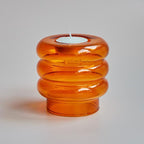 Shop 0 Orange Dual Purpose Candlestick Taper Candle Holders Tealight Candlesticks for Home Wedding Decoration Party Vase Table Centerpiece Mademoiselle Home Decor