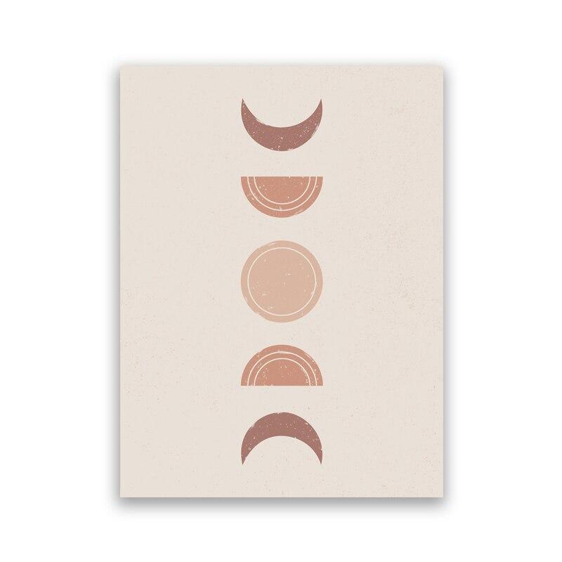 Shop 1704 13 x 18 cm / Moon Phases Ibiza Canvases Mademoiselle Home Decor