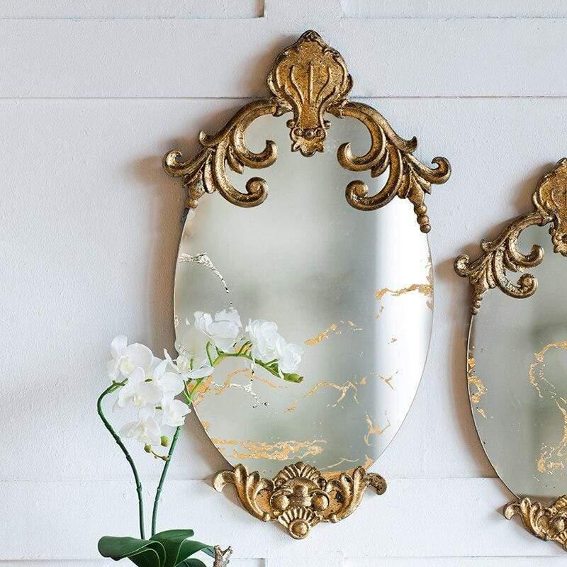 Shop 0 Gold Ilaria Mirror Mademoiselle Home Decor
