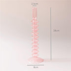 Shop 0 Pink string Pink Glass Candle Holder Taper Candlesticks Holder Wedding Table Centerpieces Nordic Home Decoration Mademoiselle Home Decor